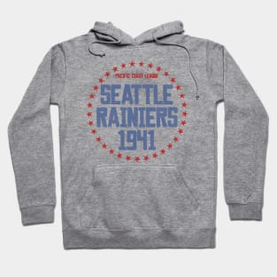 Defunct Seattle Rainiers Baseball 1941 Hoodie